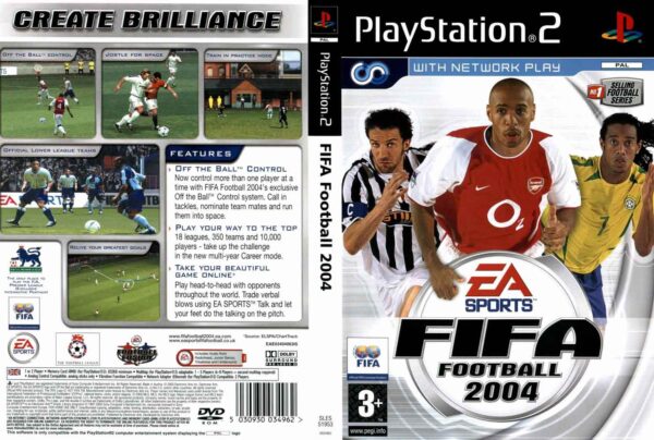 Vendo gioco Fifa Football 2004 per Play Station 2